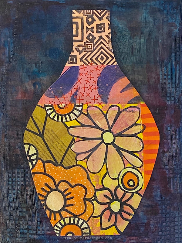 Flower Power Vase by Julie Fei-Fan Balzer