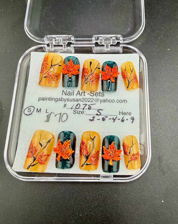 Nail Art -1075 by Susan Reich