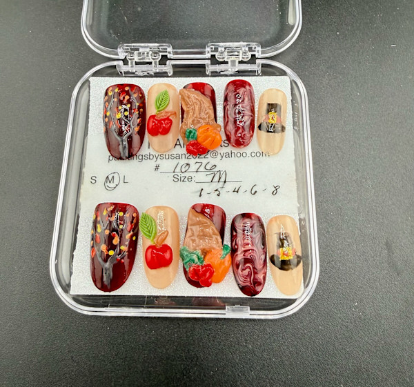 Nail Art -1076 by Susan Reich