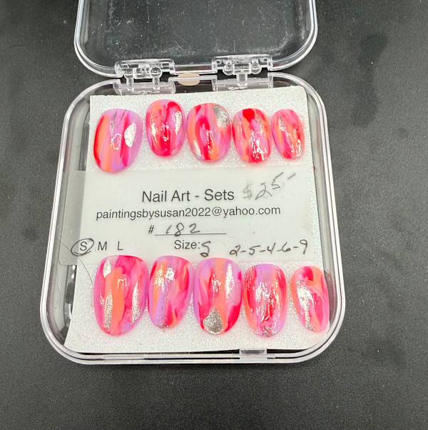 Nail Art -182 by Susan Reich