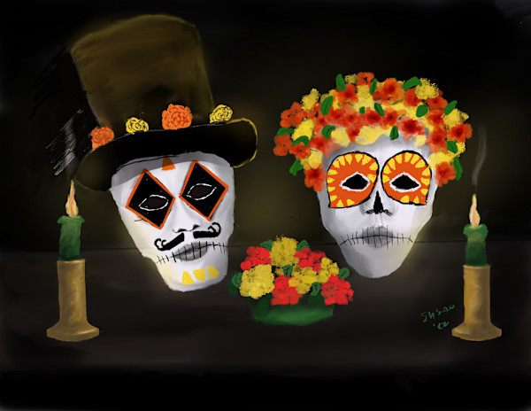 Death Mask by Susan Reich