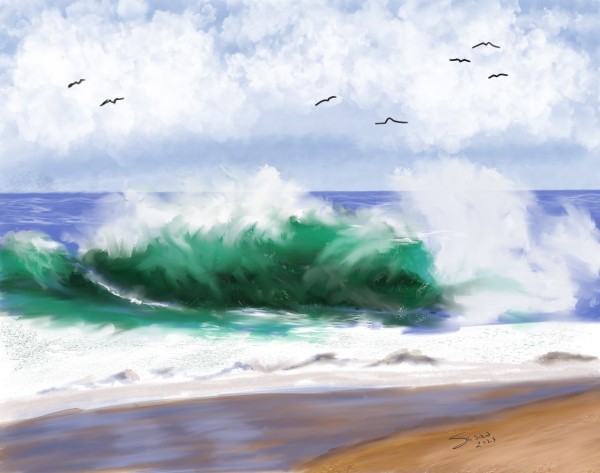 Big Wave by Susan Reich