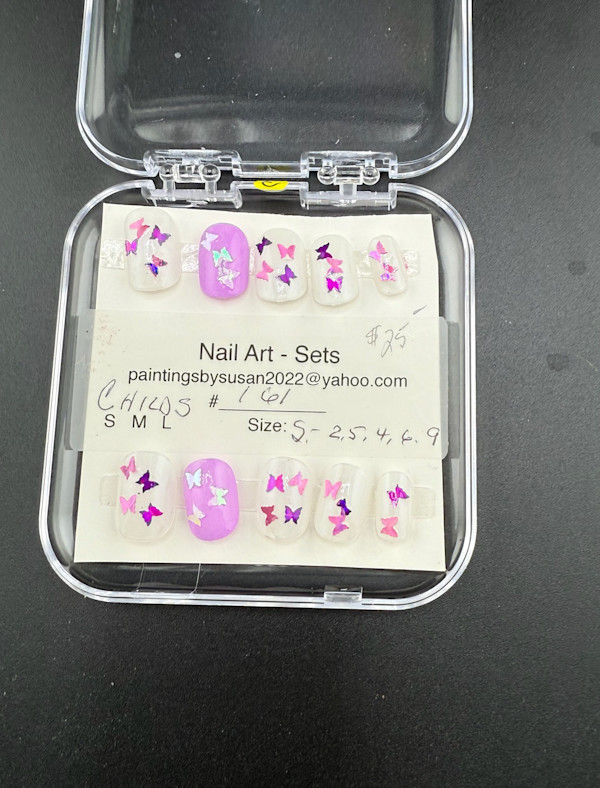 Nail Art -161 by Susan Reich