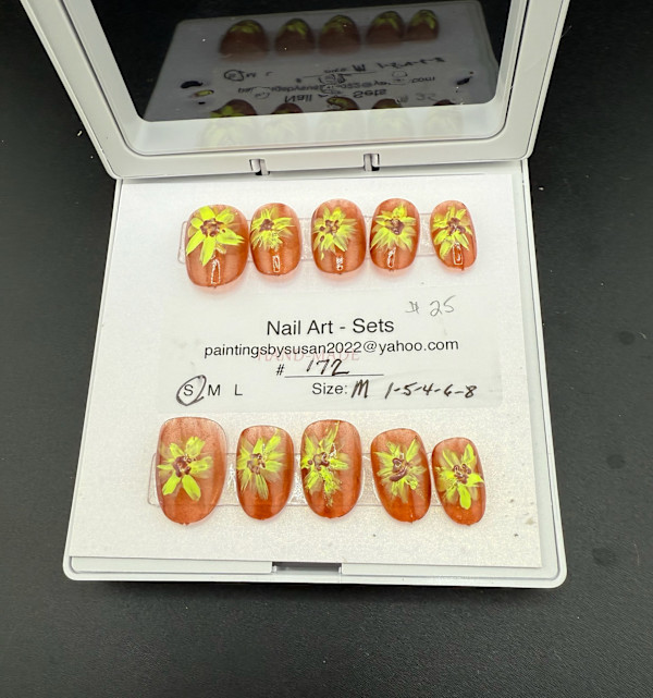 Nail Art -172 by Susan Reich