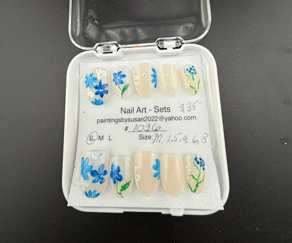 Nail Art -1036 by Susan Reich