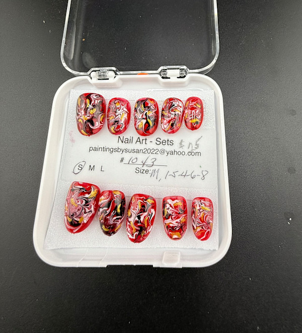 Nail Art -1043 by Susan Reich