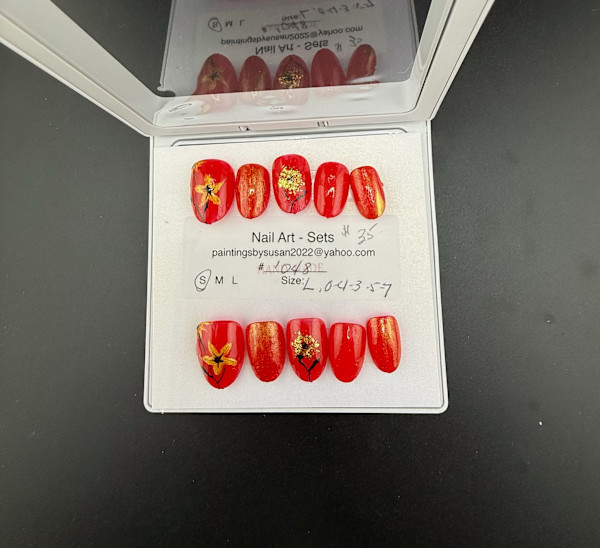 Nail Art -1048 by Susan Reich