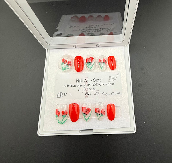 Nail Art -1052 by Susan Reich