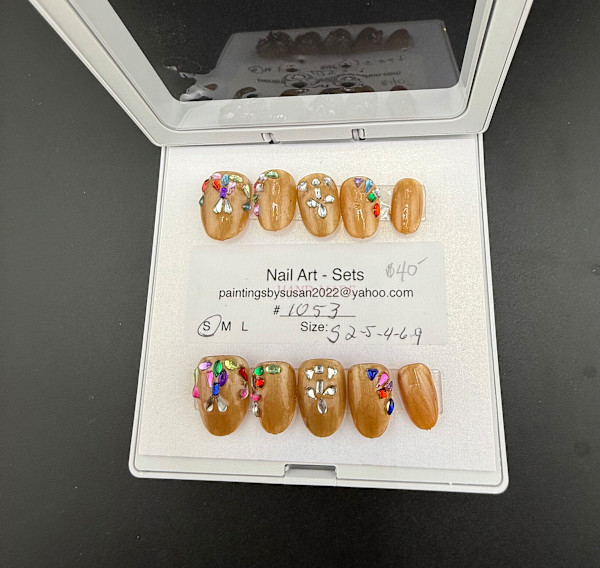 Nail Art -1053 by Susan Reich