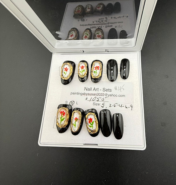 Nail Art -1055 by Susan Reich