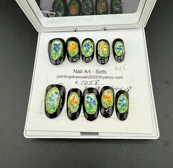 Nail Art -1058 by Susan Reich