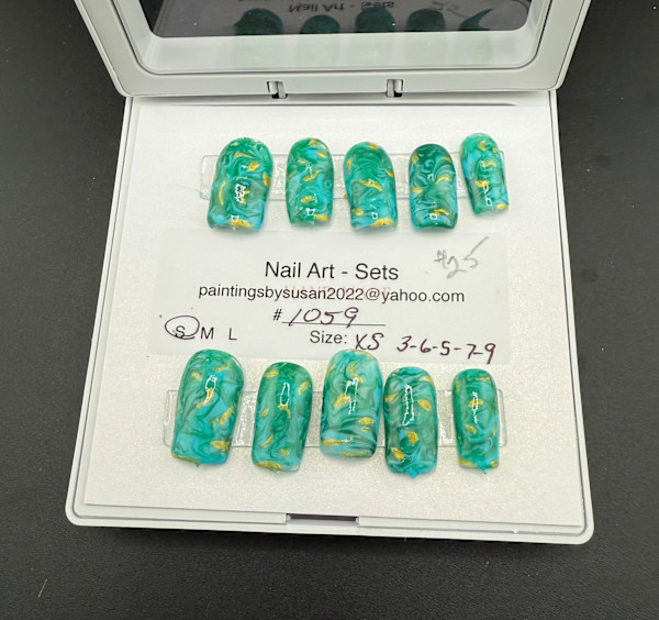 Nail Art -1059 by Susan Reich