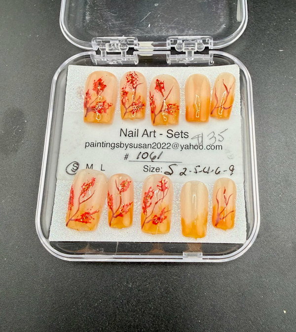 Nail Art -1061 by Susan Reich