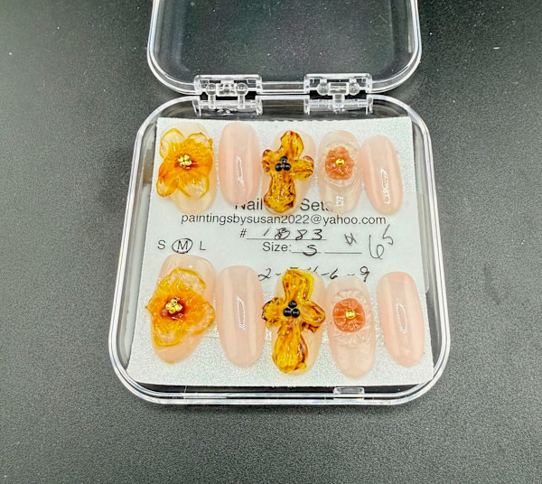 Nail Art -1083 by Susan Reich