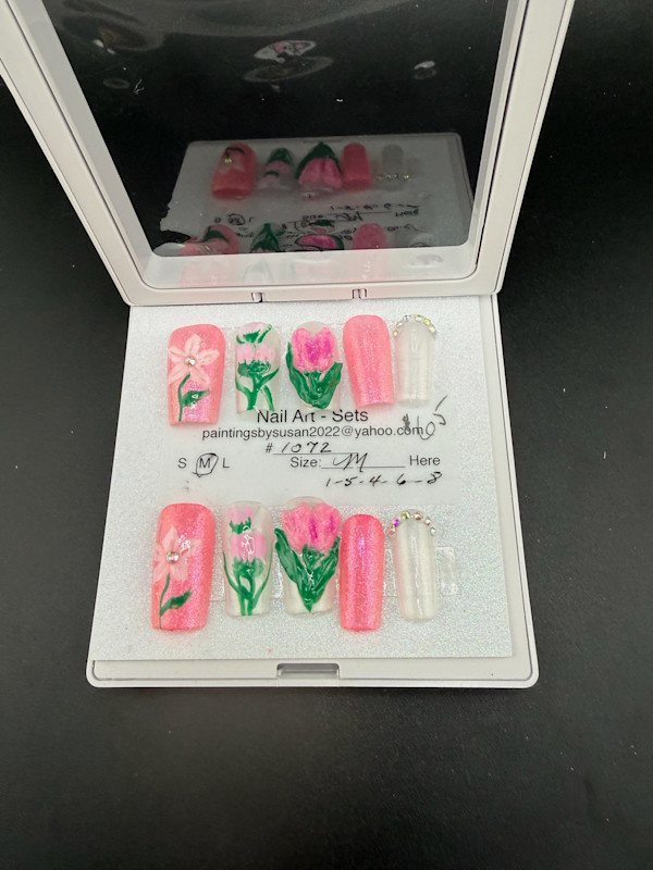 Nail Art -1072 by Susan Reich