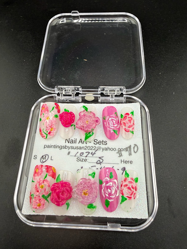 Nail Art -1074 by Susan Reich