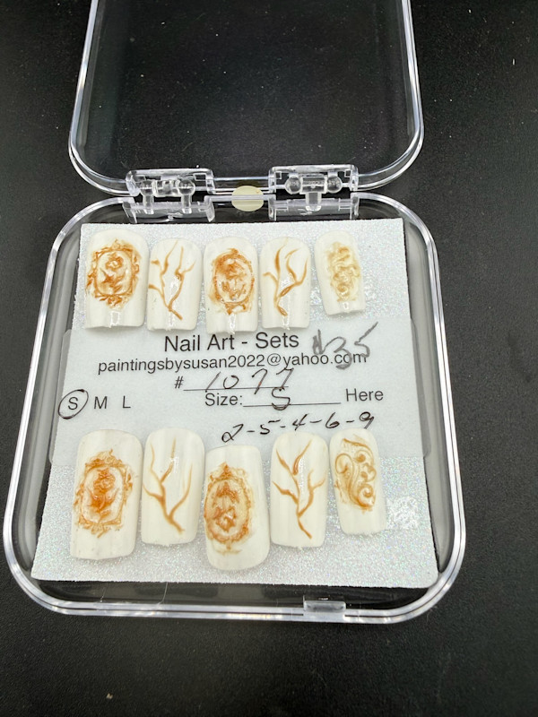 Nail Art -1077 by Susan Reich