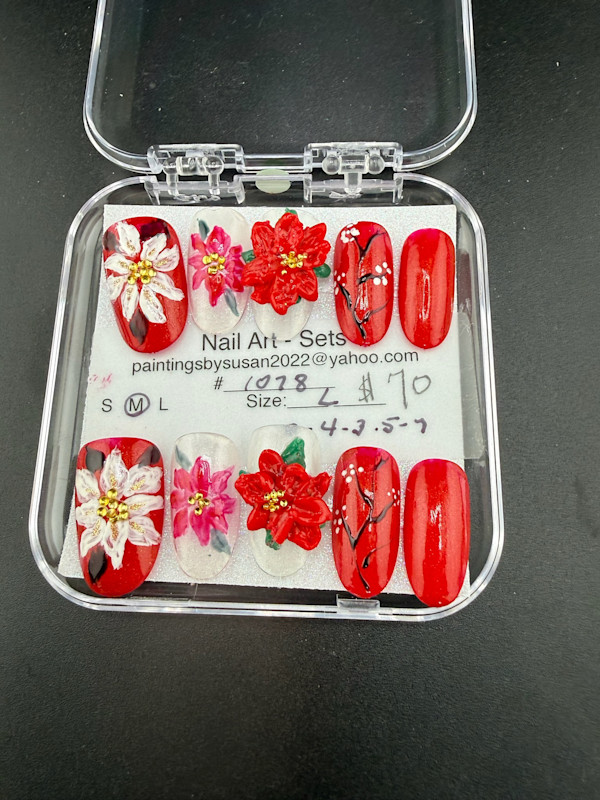 Nail Art -1078 by Susan Reich