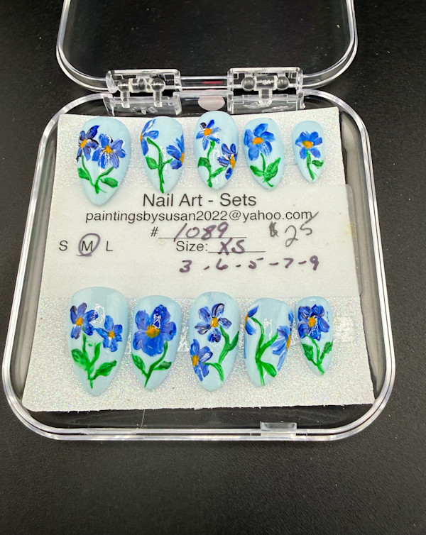 Nail Art -1089 by Susan Reich