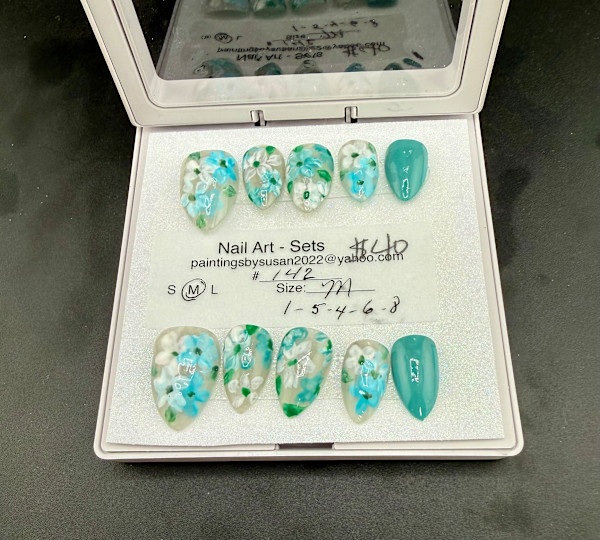 Nail Art -142 by Susan Reich