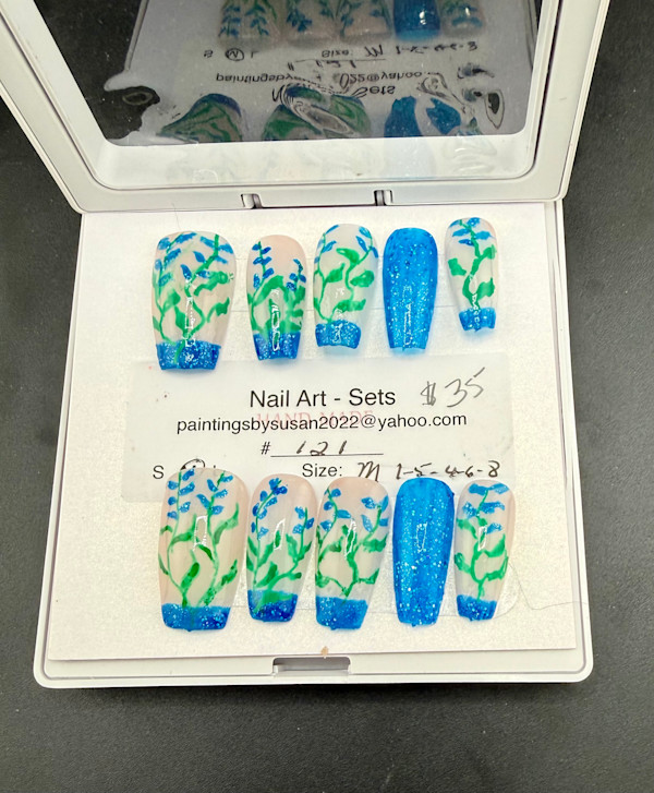 Nail Art -121 by Susan Reich
