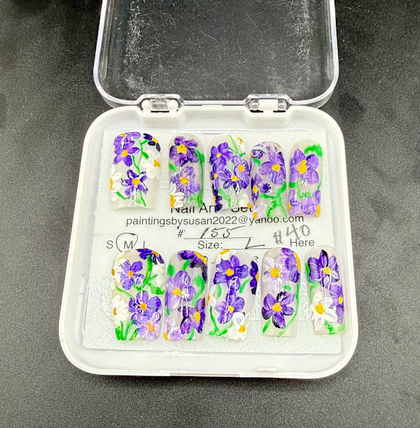 Nail Art -155 by Susan Reich