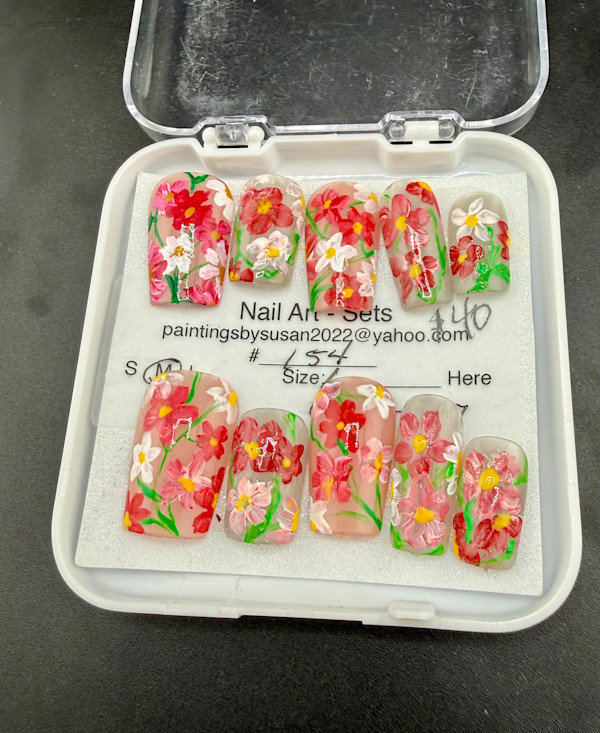 Nail Art -154 by Susan Reich