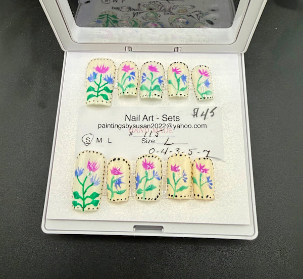 Nail Art -115 by Susan Reich