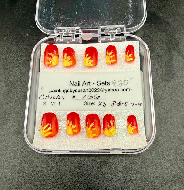 Nail Art -166 by Susan Reich