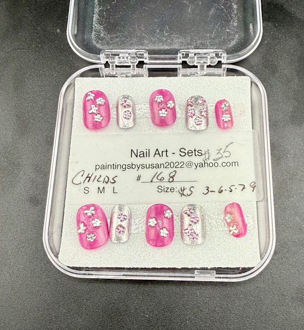 Nail Art -168 by Susan Reich