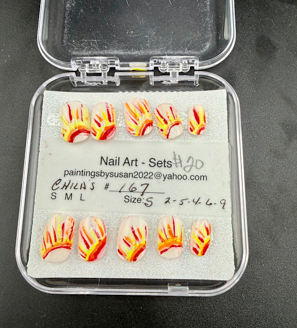 Nail Art -167 by Susan Reich