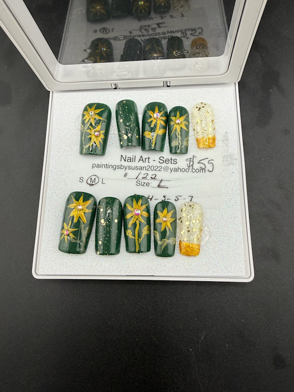 Nail Art -122 by Susan Reich