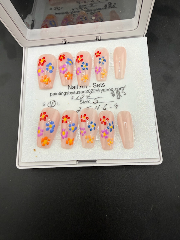 Nail Art -124 by Susan Reich