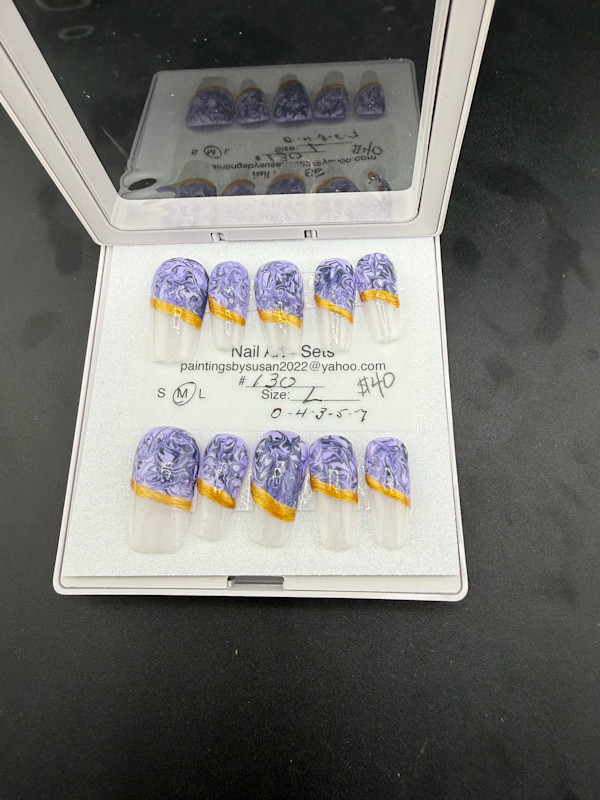 Nail Art -130 by Susan Reich