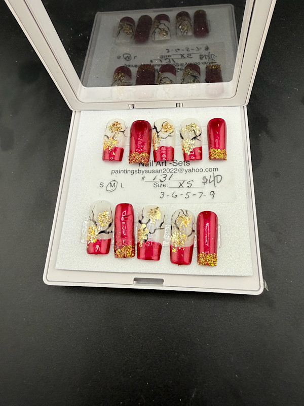 Nail Art -131 by Susan Reich