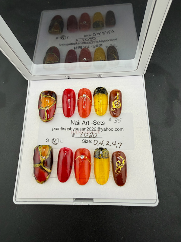 Nail Art -1020 by Susan Reich