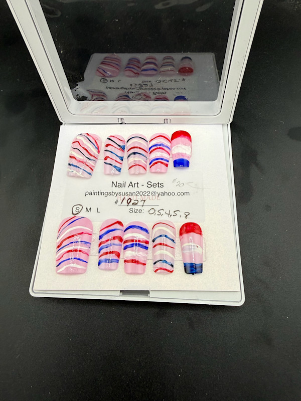 Nail Art -1027 by Susan Reich