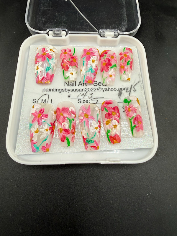 Nail Art -143 by Susan Reich