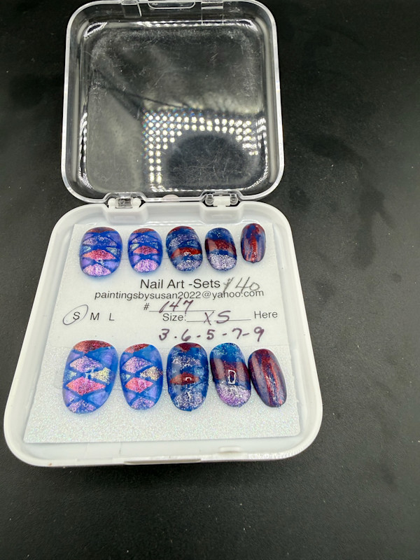 Nail Art -147 by Susan Reich