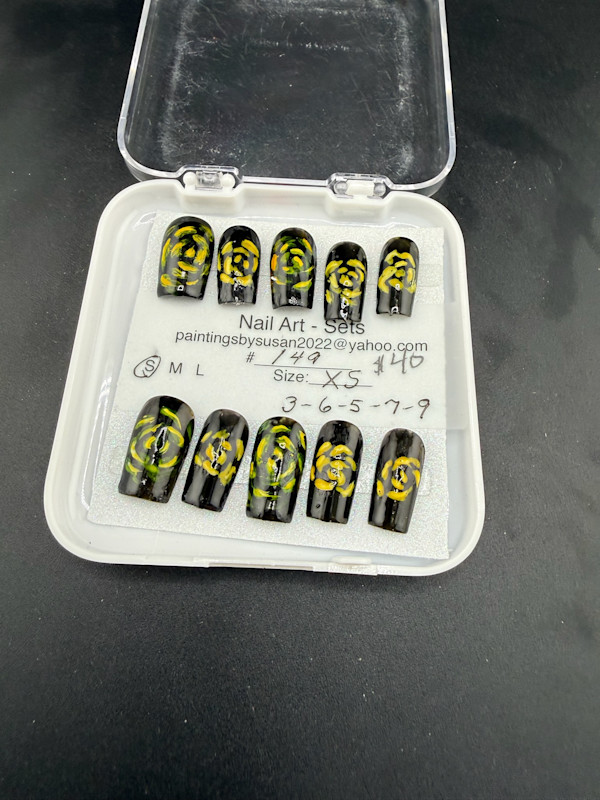 Nail Art -149 by Susan Reich