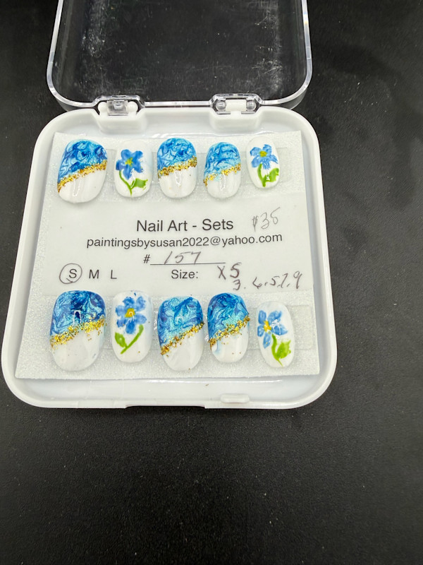 Nail Art -157 by Susan Reich