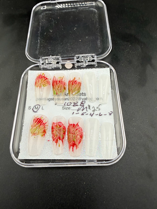 Nail Art -1088 by Susan Reich