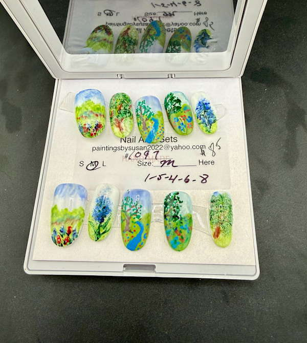 Nail Art -1097 by Susan Reich