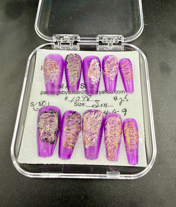 Nail Art -1098 by Susan Reich