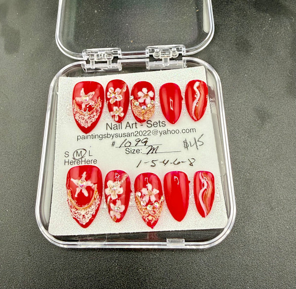 Nail Art -1099 by Susan Reich