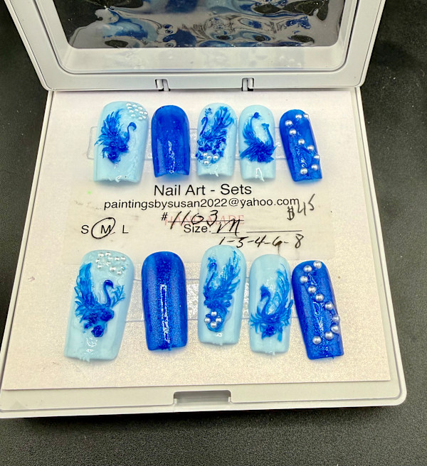 Nail Art -1103 by Susan Reich