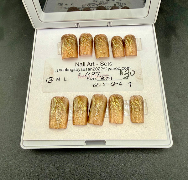 Nail Art -1107 by Susan Reich