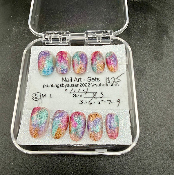 Nail Art -1114 by Susan Reich