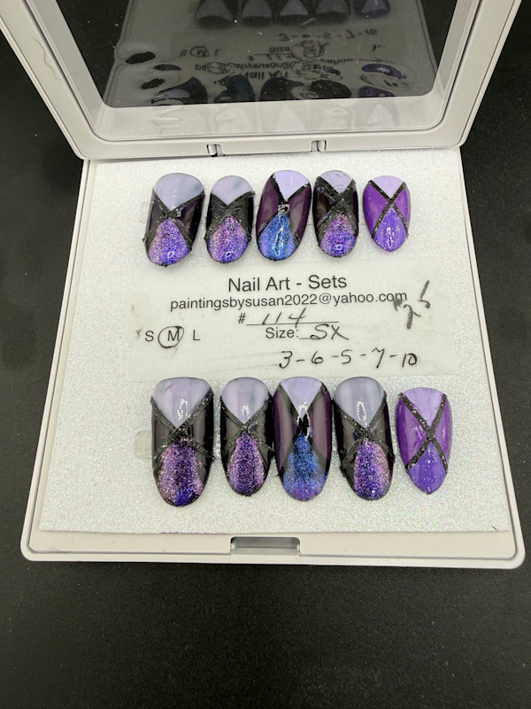 Nail Art -114 by Susan Reich