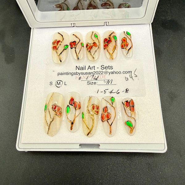 Nail Art -174 by Susan Reich